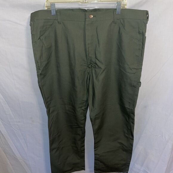 Bulwark Other - Bulwark FR Men’s Straight Jeans Size 42 X 32 Army Green Workwear Rugged NWOT